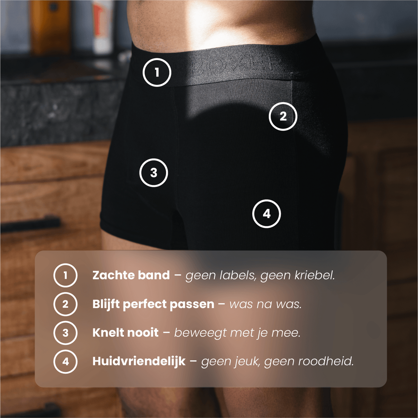 Boxershorts voor heren | Obsidian Skin ™